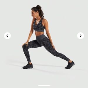 Gymshark Camo Seamless leggings & bra
